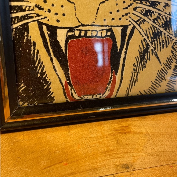 Gucci Tiger Wallpaper Framed Luxe Wall Art ! - Picture 3 of 6